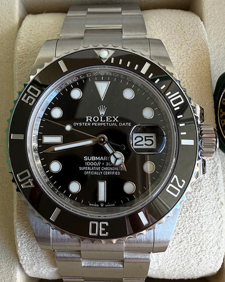 2025 Rolex Submariner Date 41MM Black Dial Oyster Bracelet (126610LN)