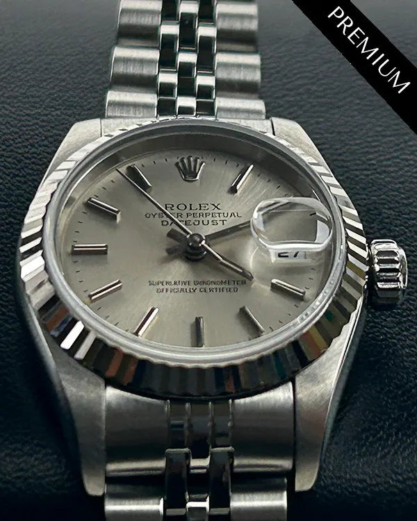 Rolex Lady-Datejust 26MM Silver Dial Jubilee Bracelet (69174)