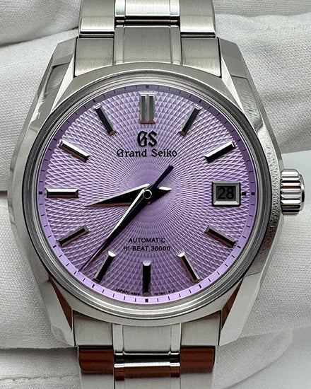 Grand Seiko Heritage Collection "Jodogahama" L.E. 40MM Purple Dial Steel Bracelet (SBGH337G)