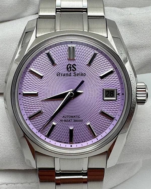 Grand Seiko Heritage Collection "Jodogahama" L.E. 40MM Purple Dial Steel Bracelet (SBGH337G)