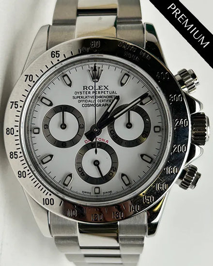 Rolex Cosmograph Daytona "APH" 40MM White Dial Oyster Bracelet (116520)
