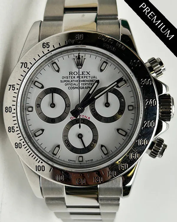 Rolex Cosmograph Daytona "APH" 40MM White Dial Oyster Bracelet (116520)