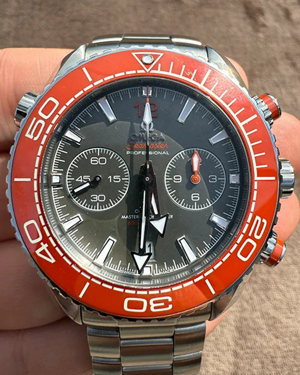 2022 Omega Seamaster Planet Ocean 600M 45.5MM Grey Dial Steel Bracelet (215.30.46.51.99.001)