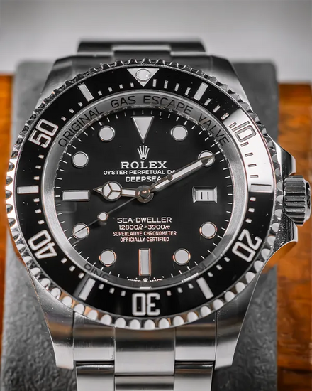 2019 Rolex Sea-Dweller Deepsea 44MM Black Dial Oyster Bracelet (126660)