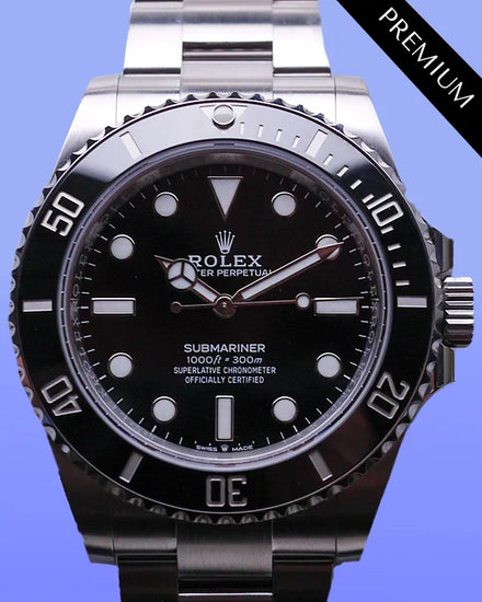 2025 Rolex Submariner No-Date 41MM Black Dial Oyster Bracelet (124060)