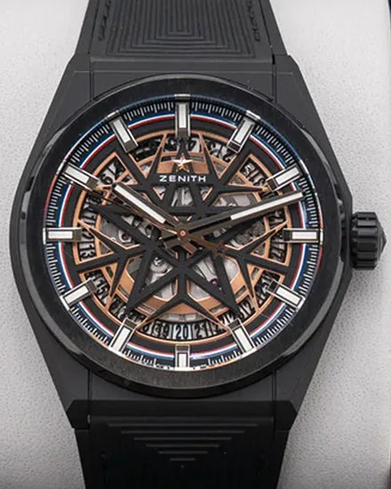 2024 Zenith Defy Classic L.E. 41MM Skeleton Dial Rubber Strap (49.9000.670-1)