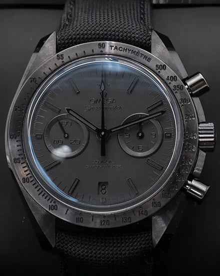 2022 Omega Speedmaster Dark Side Of The Moon Professional Moonwatch "Black-Black" 44.25MM Black Dial Textile Strap (311.92.44.51.01.005)