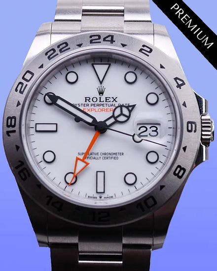 2025 Rolex Explorer II "Polar" 42MM White Dial Oyster Bracelet (226570)