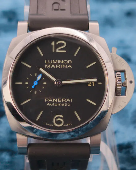 2023 Panerai Luminor 1950 40MM Black Dial Rubber Strap (PAM01372)