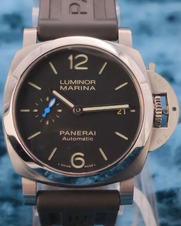 2023 Panerai Luminor 1950 40MM Black Dial Rubber Strap (PAM01372)