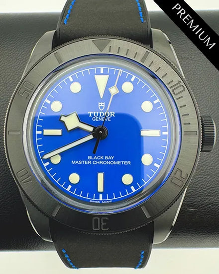 No Reserve - 2024 Tudor Black Bay 41MM Blue Dial Leather Strap (79210CNU)