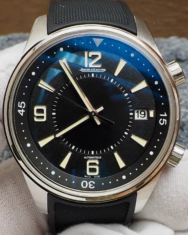 2019 Jaeger-LeCoultre Polaris 42MM Black Dial Rubber Strap (Q9068670)