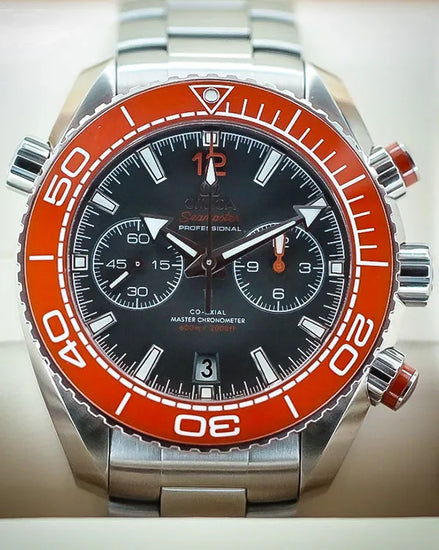 Omega Seamaster Planet Ocean 600M 45.5MM Grey Dial Steel Bracelet (215.30.46.51.99.001)