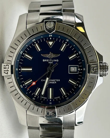 2023 Breitling Avenger 43MM Blue Dial Steel Bracelet (A17318101C1A1)