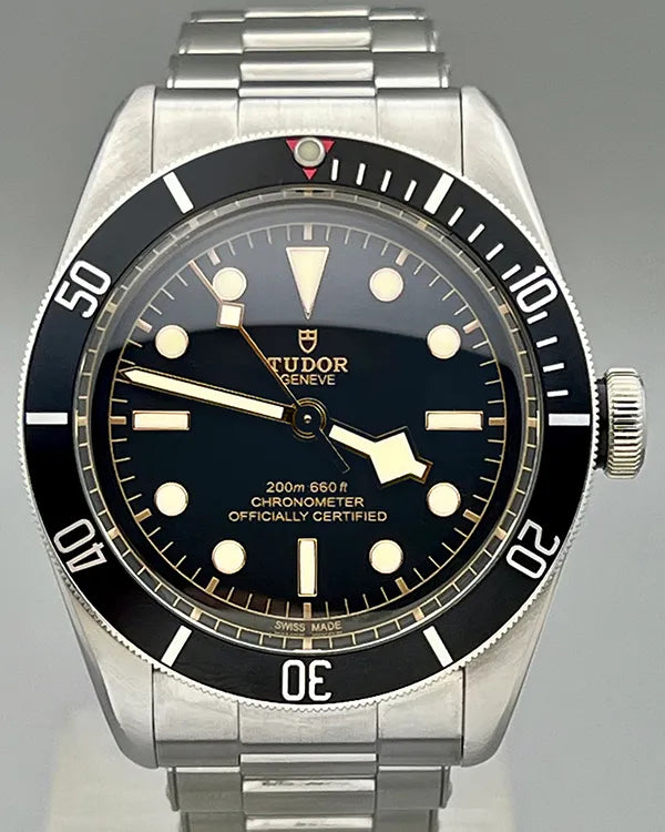 No Reserve - 2017 Tudor Black Bay 41MM Black Dial Steel Bracelet (79230N)