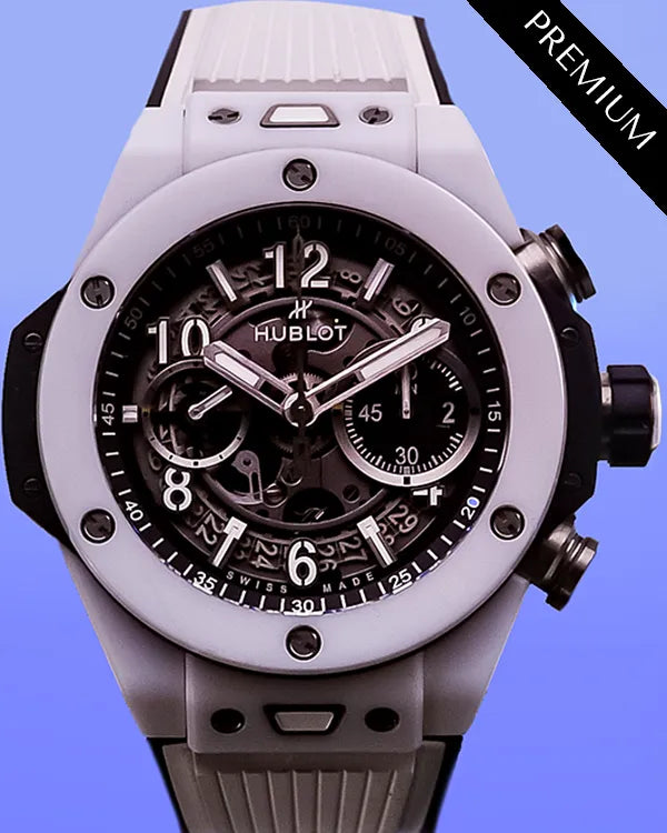 Hublot Big Bang Unico 44MM Skeleton Dial Rubber Strap (421.HX.1170.RX)