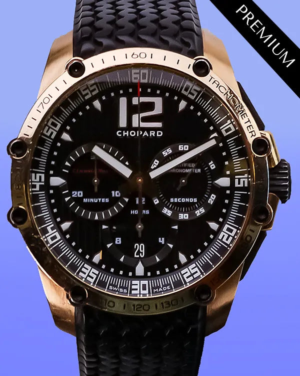 Chopard Classic Racing L.E. 46MM Black Dial Rubber Strap (1276)