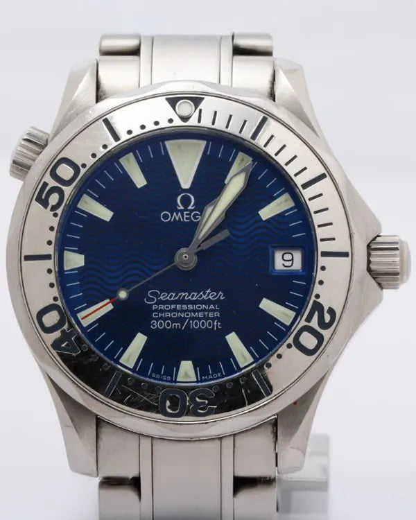 Omega Seamaster 36.25MM Blue Dial Steel Bracelet (2253.80.00)