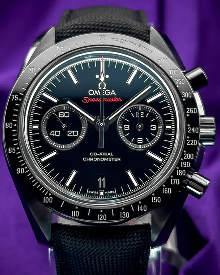 2023 Omega Speedmaster Dark Side of the Moon 44.25MM Black Dial Textile Strap (311.92.44.51.01.007)