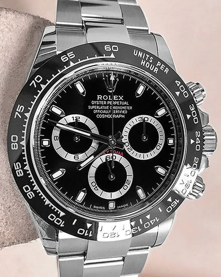Rolex Cosmograph Daytona 40MM Black Dial Oyster Bracelet (116500LN)