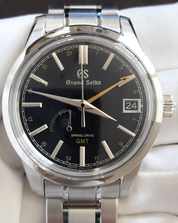 2025 Grand Seiko Elegance "Autumn Kanro" 40MM Black Dial Steel Bracelet (SBGE271G)