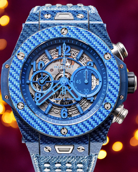 2016 Hublot Big Bang Unico "Italia Independent" L.E. 45MM Skeleton Dial Textile Strap (411.YL.5190.NR.ITI15)