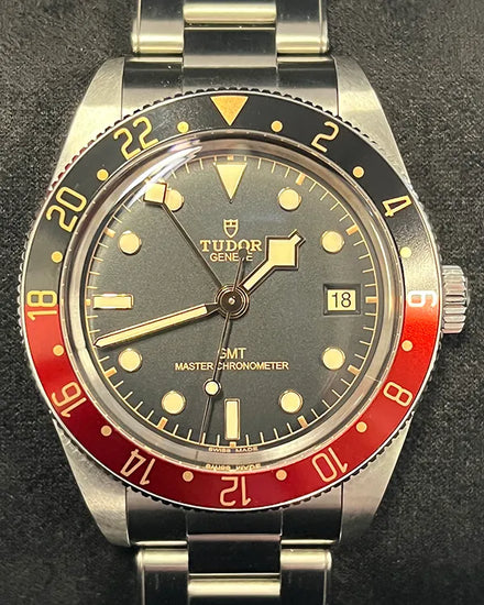 2024 Tudor Black Bay GMT 39MM Black Dial Steel Bracelet (7939G1A0NRU)