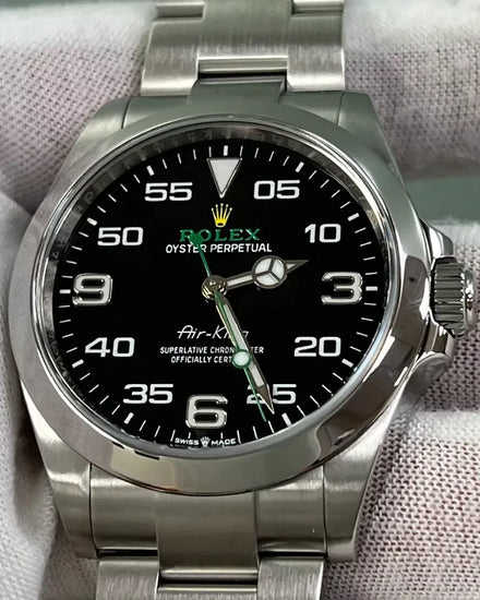 2023 Rolex Air-King 40MM Black Dial Oyster Bracelet (126900)