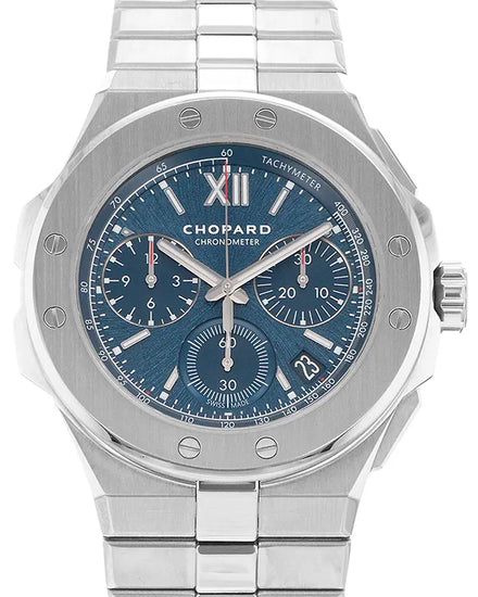Chopard Alpine Eagle XL 44MM Blue Dial Steel Bracelet (298609-3001)