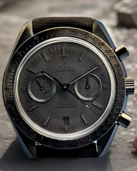 2022 Omega Speedmaster Dark Side of the Moon "Black Black" 44.25MM Black Dial Textile Strap (311.92.44.51.01.005)