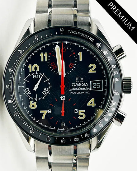 Omega Speedmaster "Japan Edition" 39MM Black Dial Steel Bracelet (3513.53.00)