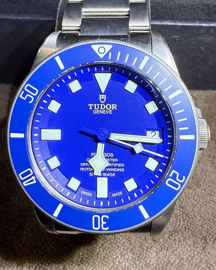 2024 Tudor Pelagos 42MM Blue Dial Titanium Bracelet (25600TB)