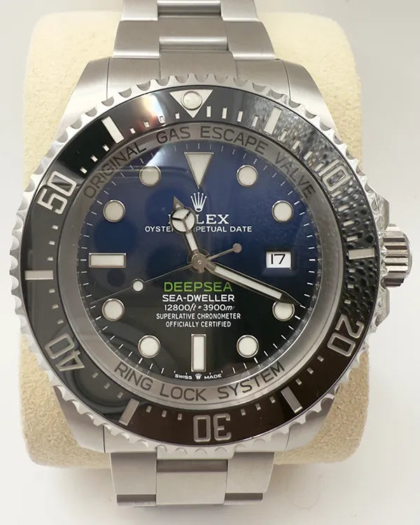 2022 Rolex Sea-Dweller Deepsea "James Cameron" 44MM Blue Dial Oyster Bracelet (126660)