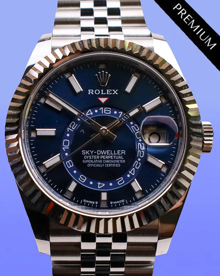 2025 Rolex Sky-Dweller 42MM Blue Dial Jubilee Bracelet (336934)