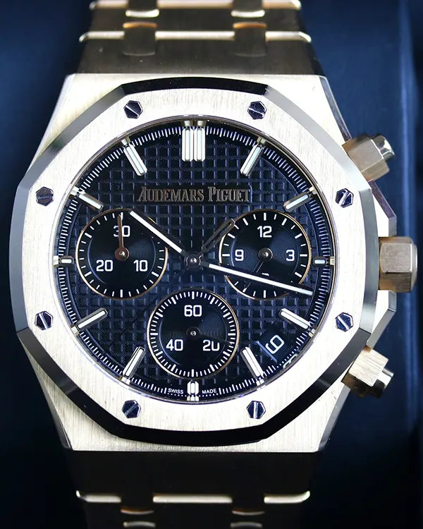 2023 Audemars Piguet Royal Oak Chronograph 41MM Black Dial Rose Gold Bracelet (26240OR.OO.D002CR.02)