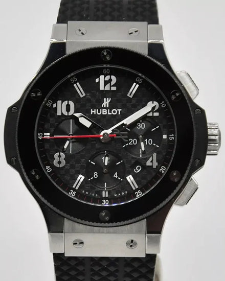 Hublot Big Bang 44MM Carbon Fiber Dial Rubber Strap (301.SB.131.RX)