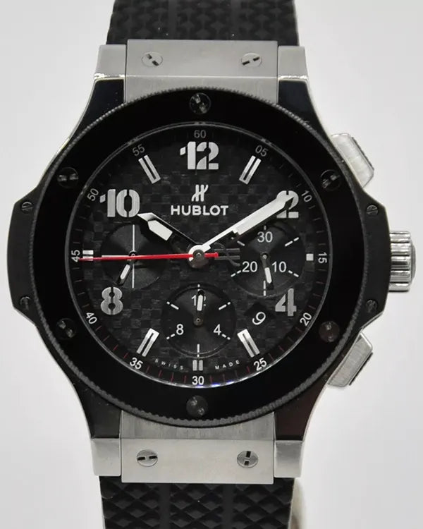 Hublot Big Bang 44MM Black Dial Rubber Strap (301.SB.131.RX)