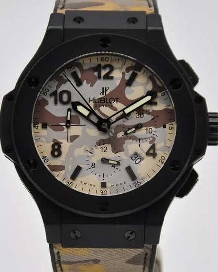 Hublot Big Bang "Commando Desert" 44MM Camo Dial Textile Strap (301.CI.8710.NR)