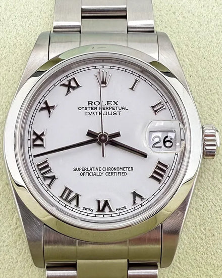 2006 Rolex Datejust 31MM Silver Dial Oyster Bracelet (78240)
