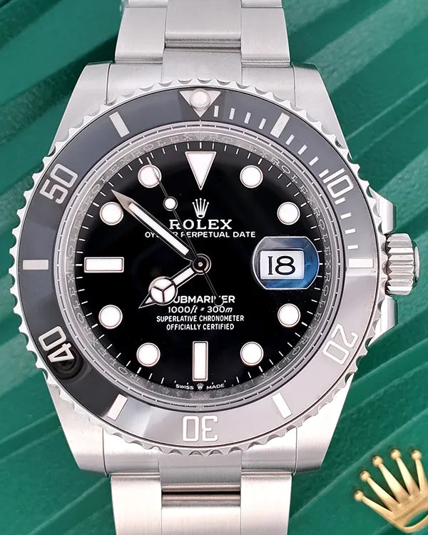 2025 Rolex Submariner Date 41MM Black Dial Oyster Bracelet (126610LN)