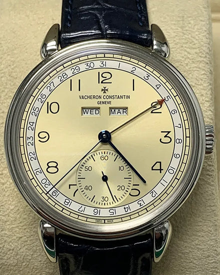 2021 Vacheron Constantin Historiques 40MM Champagne Dial Leather Strap (3110V/000A-B426)