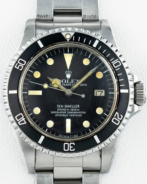Rolex Sea-Dweller 40MM Black Dial Oyster Bracelet (1665)