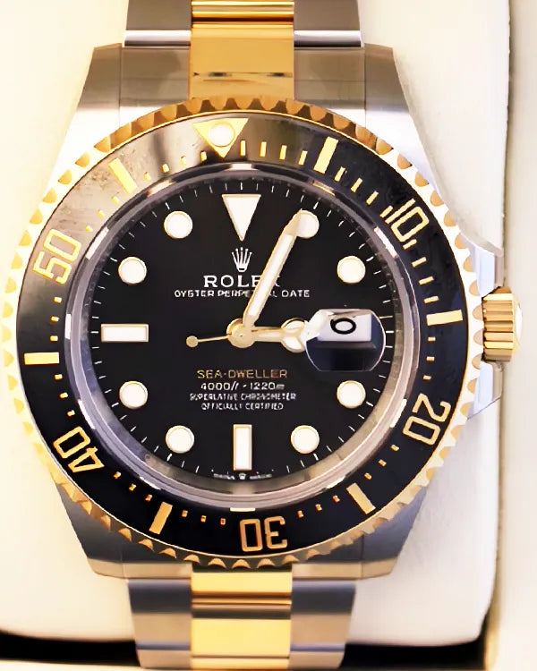 2025 Rolex Sea-Dweller 43MM Black Dial Two-Tone Oyster Bracelet (126603)