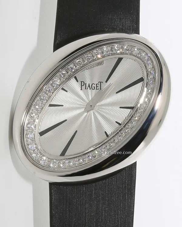 Piaget Possession Magic Hour Silver Dial Leather Strap (P10442)