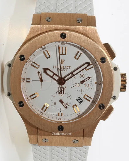 Hublot Big Bang Evolution 44MM White Dial Rubber Strap (301.PE.2180.RW)