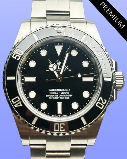 2025 Rolex Submariner No Date 41MM Black Dial Oyster Bracelet (124060)