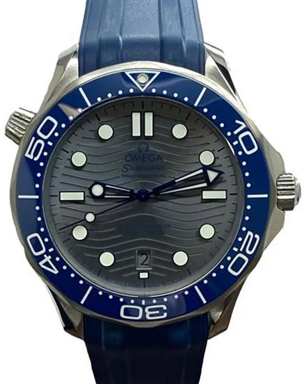Omega Seamaster Diver 300M 42MM Grey Dial Rubber Strap (210.32.42.20.06.001)