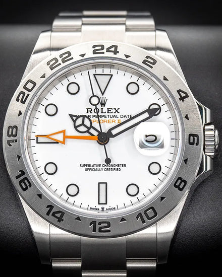 2021 Rolex Explorer II "Polar" 42MM White Dial Oyster Bracelet (226570)