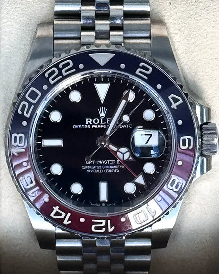 2019 Rolex GMT-Master II "Pepsi" 40MM Black Dial Jubilee Bracelet (126710BLRO)