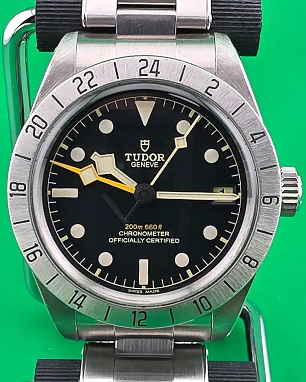 2022 Tudor Black Bay Pro 39MM Black Dial Steel Bracelet (M79470-0001)